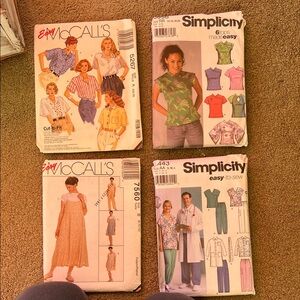 McCall's and Simplicity, Easy Sewing Patterns